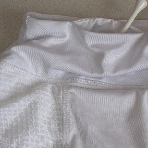 HEAD Fresh Mesh Skort NEW Womens Medium Waist Pocket White Pull On Golf Tennis - Picture 5 of 9